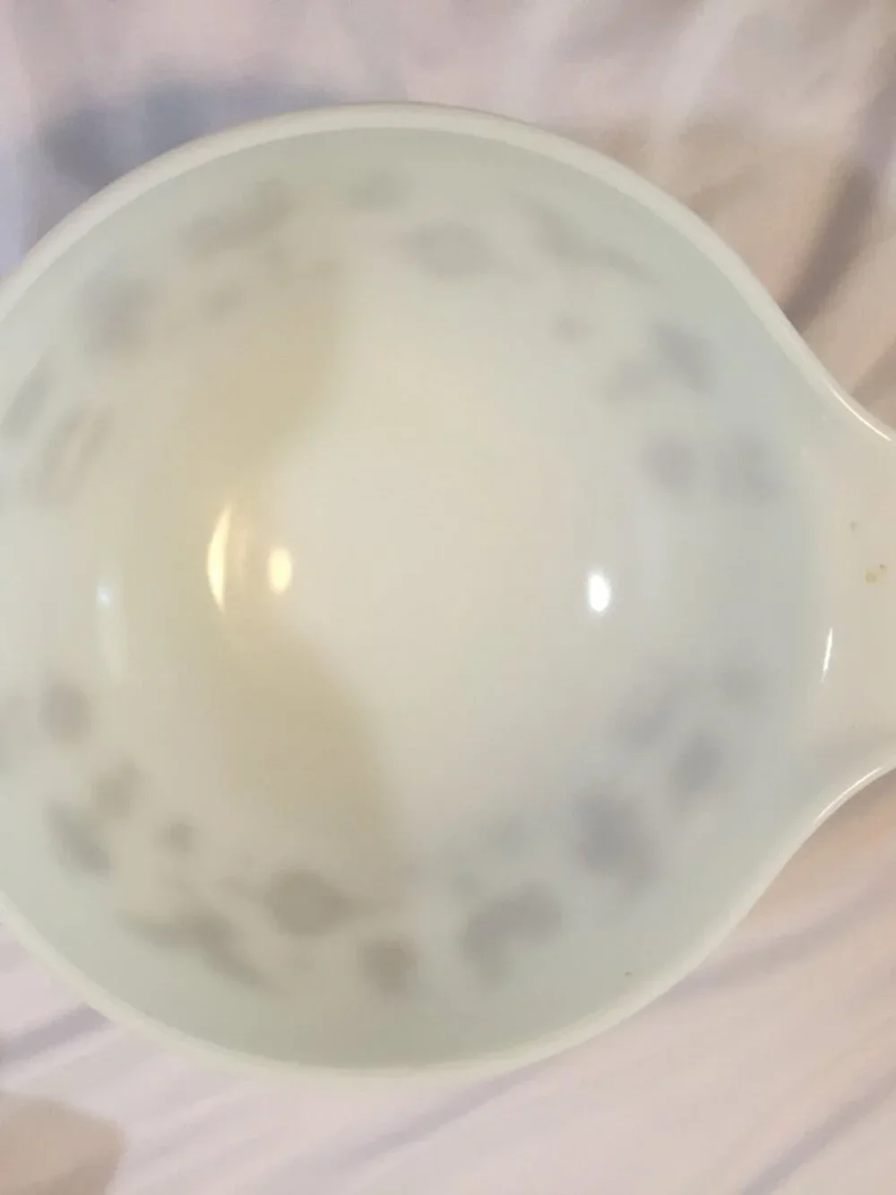 Set 4 Pyrex Mixing Bowls EARLY AMERICAN Gold Cinderella Nesting 441 442 443 444